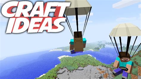 FALLSCHIRM | Minecraft Crafting Ideas! - YouTube