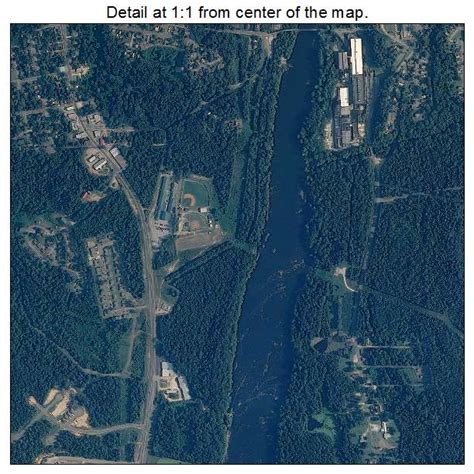 Aerial Photography Map of Tallassee, AL Alabama