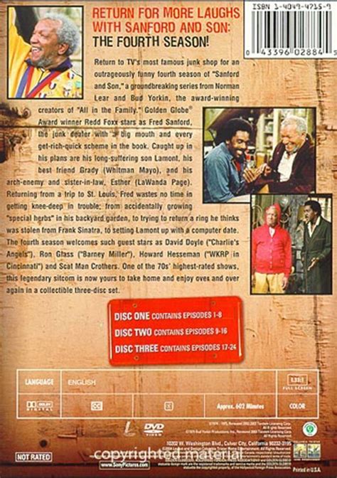 Sanford And Son: The Complete Fourth Season (DVD 1975) | DVD Empire