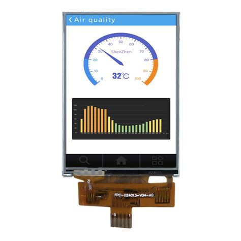 2 4 Inch 240rgbx320 TFT Spi Interface 10 Pin LCD Display Module Screen