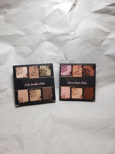 Too Faced Born This Way Warm Ember Nudes Mini Eyeshadow Palette Ebay