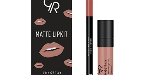 Golden Rose Matte Lipkit Warm Nude Galenicpharmacy Online