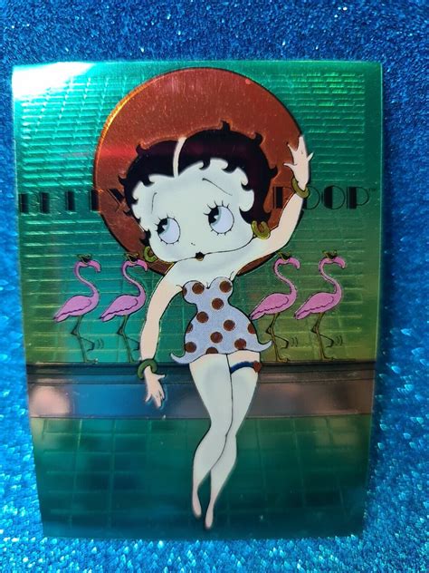 Betty Boop Chromium Krome Productions Trading Cardfree Post Ebay