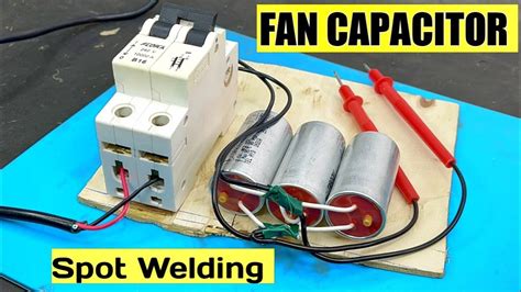 I Make Powerful Spot Welding Machine With Fan Capacitor How To Make