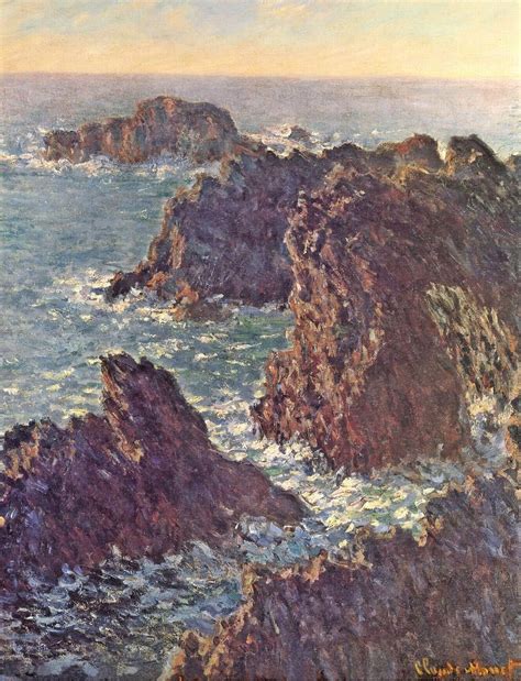 1886 Claude Monet Scogli a Belle Ilè collezione privata Flickr