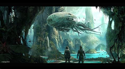 Sci Fi Landscape Wallpaper HD - WallpaperSafari