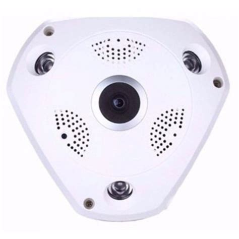 Câmera Ip 360º Panorâmica Fisheye Wi Fi Você Só Encontra Na Top Ip