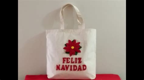 Bolsa De Tocuyo N Aplicaci N De Flor Navide A Youtube