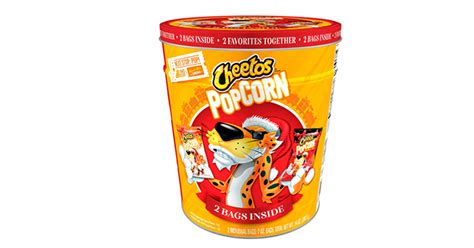 Cheetos Popcorn Tin Flamin Hot And Cheddar Oz Just Pinching Your Pennies