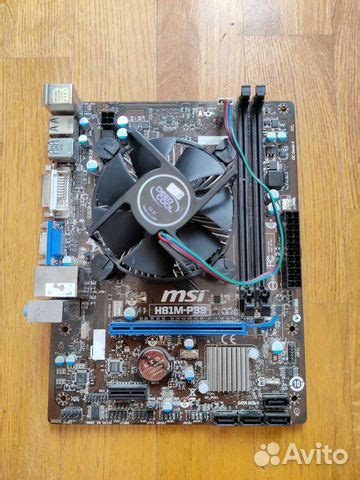 Материнская плата msi h81m p33 + i3 4170 купить в Москве | Электроника ...