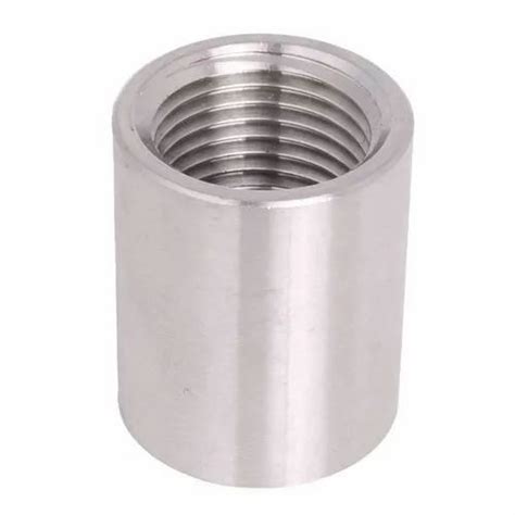 2 Inch Threaded Stainless Steel Coupling For Chemical Handling Pipe At