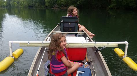 DIY Outriggers Using Foam Floats For Canoe Stability