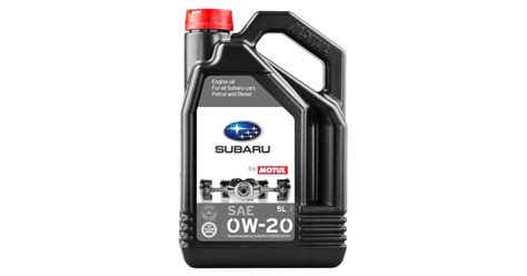 SUBARU by MOTUL 0W20 engine oil - 5L can - Gt2i CH