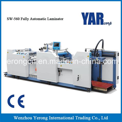 Sw Fully Automatic Film Laminating Machine Pe Thermal Film Bopp