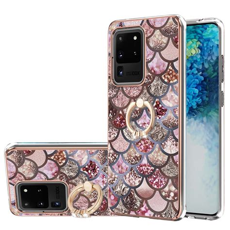 For Samsung Galaxy S Ultra Electroplating Pattern Imd Tpu Shockproof