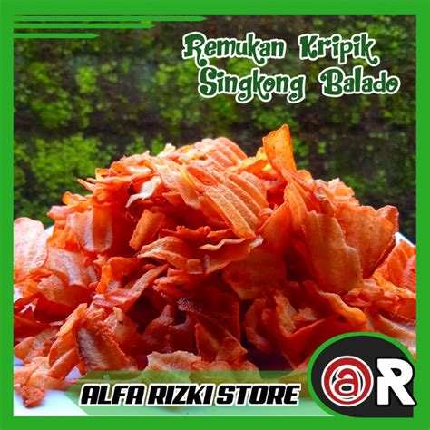 Jual Kg Remukan Keripik Singkong Balado I Keripik Singkong Balado