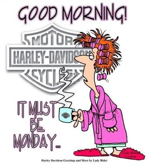 A Woman In A Pink Robe Holding A Coffee Cup With The Words Good