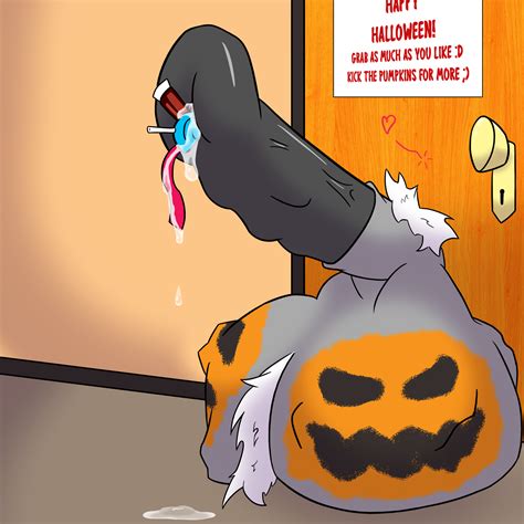 Rule 34 1futa Anthro Bodohcibai Candy Cock And Ball Torture Cum Door