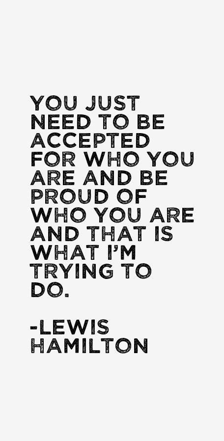 Lewis Hamilton Quotes & Sayings