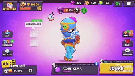 Ensinei A Como Ganhar Um Lendário Brawl Stars Youtube