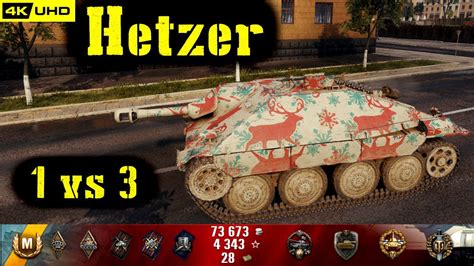 World Of Tanks Jagdpanzer T Hetzer Replay Kills K Dmg Patch