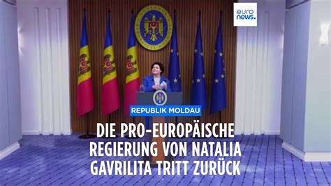 Regierungskrise In Moldau Ministerpr Sidentin Natalia Gavrili A Tritt