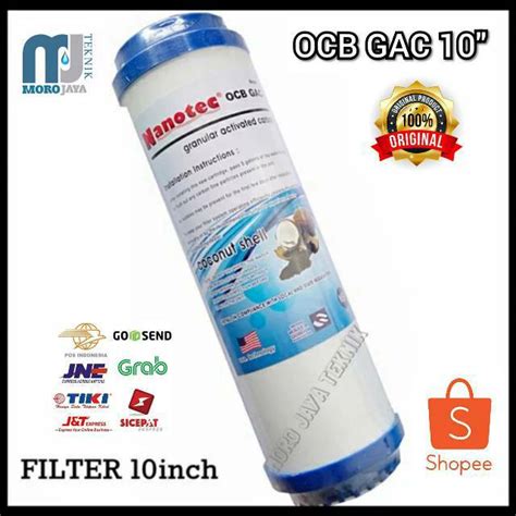 Jual Filter Gac Inch Filter Air Nanotec Ocb Granular Aktif Carbon