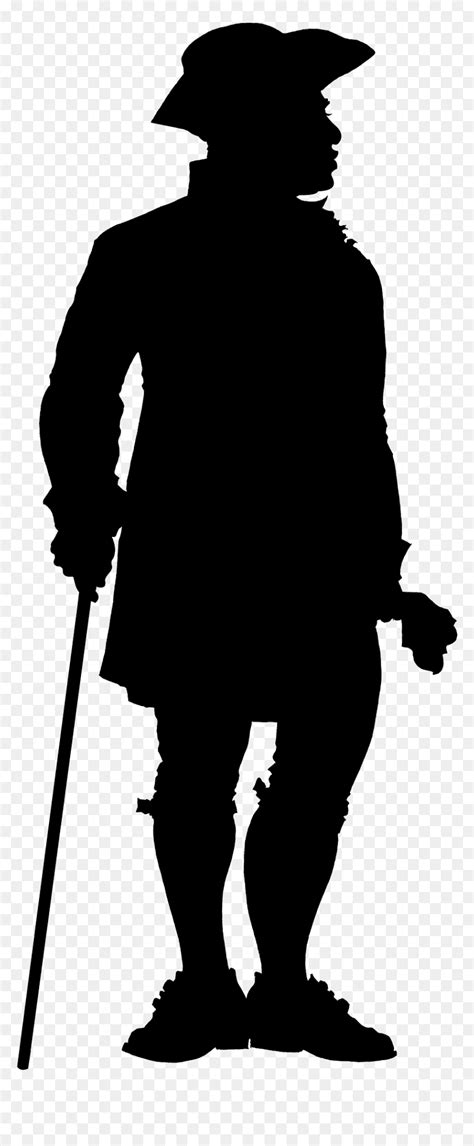 Revolutionary Soldier Silhouette Png Clipart , Png - Revolutionary War ...