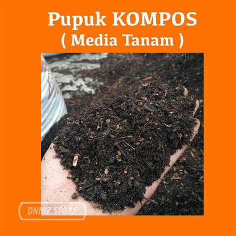 Jual MEDIA TANAM Pupuk Kompos Organik Pelapukan Daun Dan Ranting