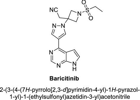 Structure Of Lesinurad Baricitinib Download Scientific Diagram