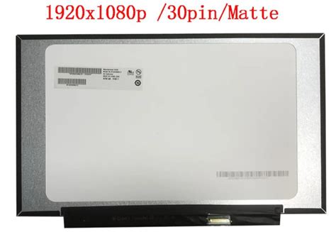 Laptop Lcd Screen Replacement X Fhd Pin Edp Narrow