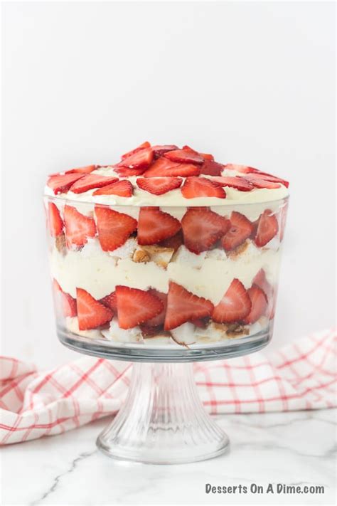 Strawberry Trifle Recipe Video Desserts On A Dime