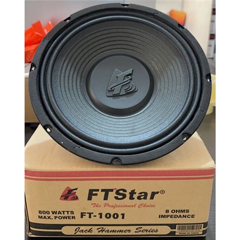 FT STAR Videoke Speaker 10 Inches Professional Instrumental Speaker