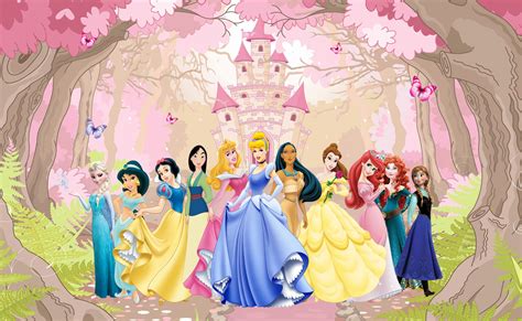 Painel Infantil Csatelo E As Princesas Disney Cole Decore