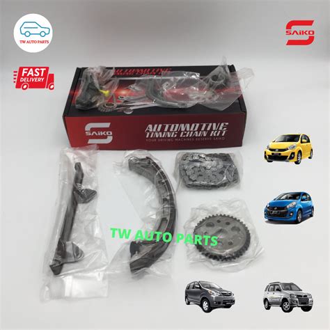 Saiko Timing Chain Kit Set Stk Ty For Perodua Myvi Lagibest Icon