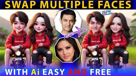 How To Swap Multiple Faces With Ai Free Multiple Face Swap Online