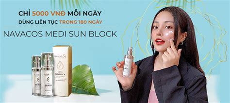 REVIEW Kem Ch Ng N Ng Ch Ng B I M N Navacos Medi Sunblock SPF 50 PA