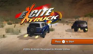 Excite Truck ROM for Nintendo Wii | Download ROM