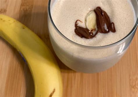 Resep Peanut Butter Banana Milkshake Milkshake Pisang Selai Kacang Oleh