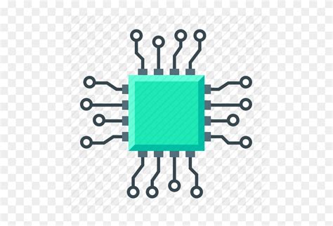 Chip Cpu Hardware Microchip Icono De Programaci N Microchip Png