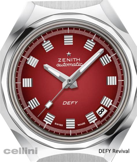 Defy Revival A3690 Zenith Cellini Jewelers