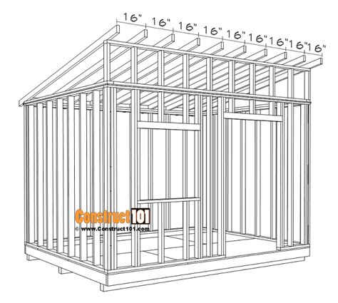 10x12 Lean To Shed Plans Pdf Download Free Garden Plans How 46 Off