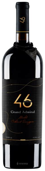 46 Parallel Wine Group Grand Admiral Merlot Cabernet Sauvignon