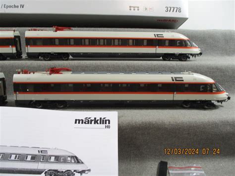 Märklin H0 37778 Elektro Schnelltriebwagen BR 403 DB Vollsound MFX