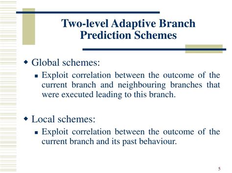 Ppt Two Level Adaptive Branch Prediction Powerpoint Presentation