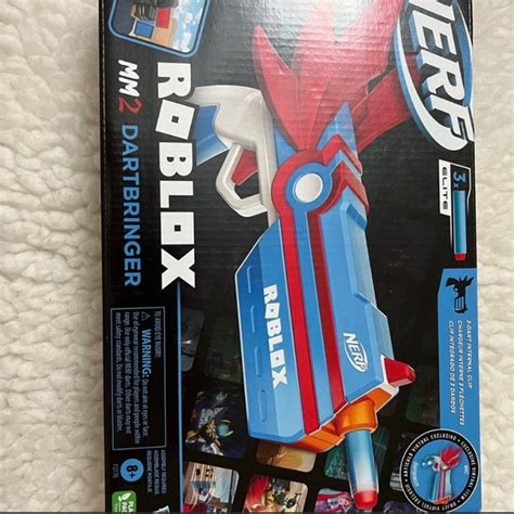 Hasbro Toys Nerf Roblox Mm2 Dartbringer Dart Blaster Includes