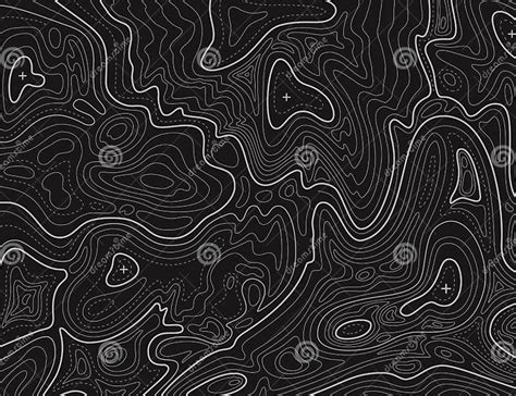 Terrain Map Topographic Contouring Line Cartography Texture