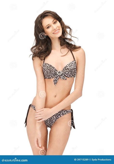 Bella Donna In Bikini Immagine Stock Immagine Di Attrazione