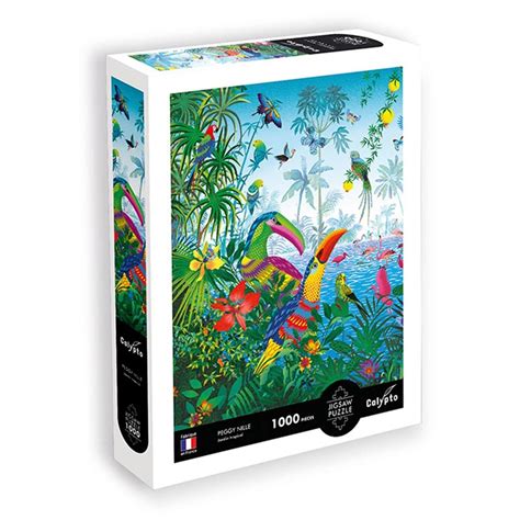 Puzzle 1000 pièces Jardin tropical Sentosphère Rue des Puzzles