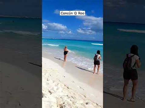 playa Chac mool Cancún YouTube